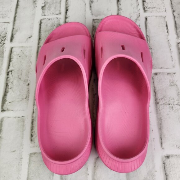 Hoka One One Ora Recovery 3 Slide Women's Sz 10 Pink Cushioned Comfort Sandals - Picture 6 of 10